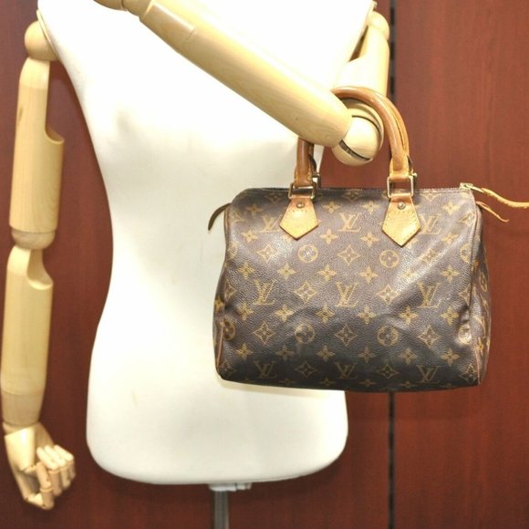 Auth Louis Vuitton Speedy 25 Satchel #29273L41B - Picture 12 of 12